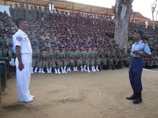 Air Wing School Cadets Assessment Camp at SLAF Diyathalawa