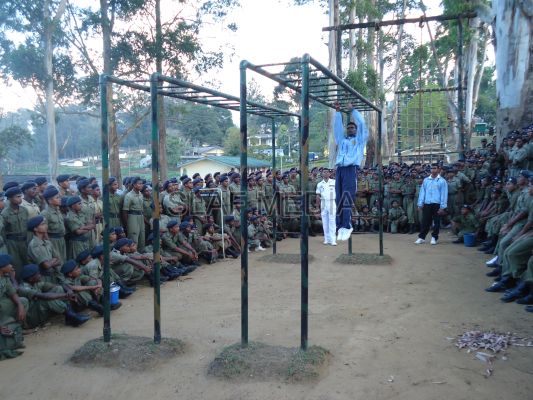 Air Wing School Cadets Assessment Camp at SLAF Diyathalawa
