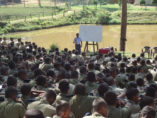 Air Wing School Cadets Assessment Camp at SLAF Diyathalawa