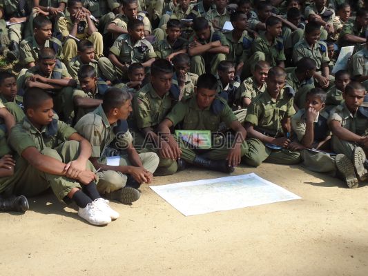 Air Wing School Cadets Assessment Camp at SLAF Diyathalawa
