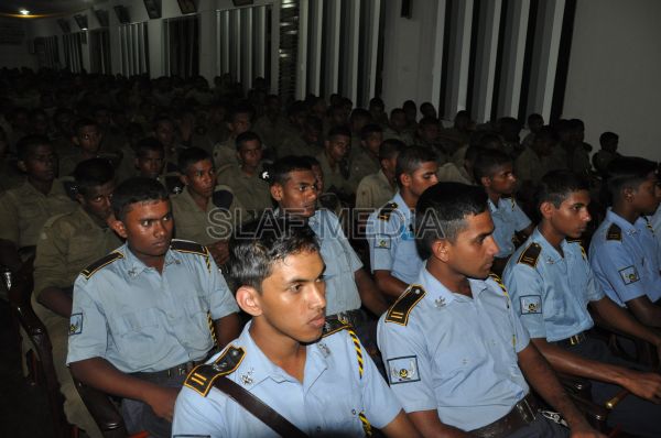 Air Wing School Cadets Assessment Camp at SLAF Diyathalawa
