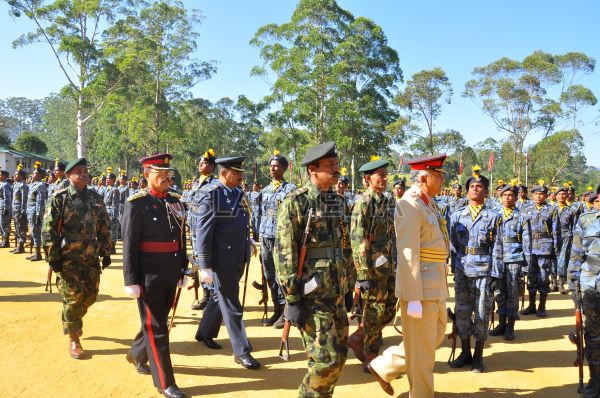Air Wing School Cadets Assessment Camp at SLAF Diyathalawa