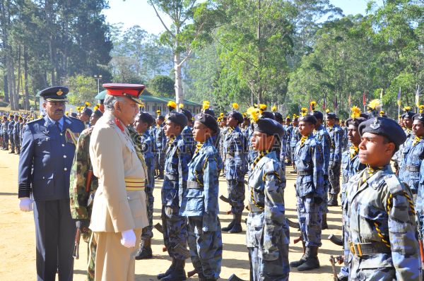 Air Wing School Cadets Assessment Camp at SLAF Diyathalawa