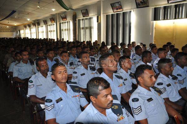 Air Wing School Cadets Assessment Camp at SLAF Diyathalawa