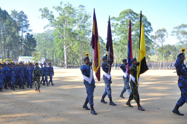 Air Wing School Cadets Assessment Camp at SLAF Diyathalawa