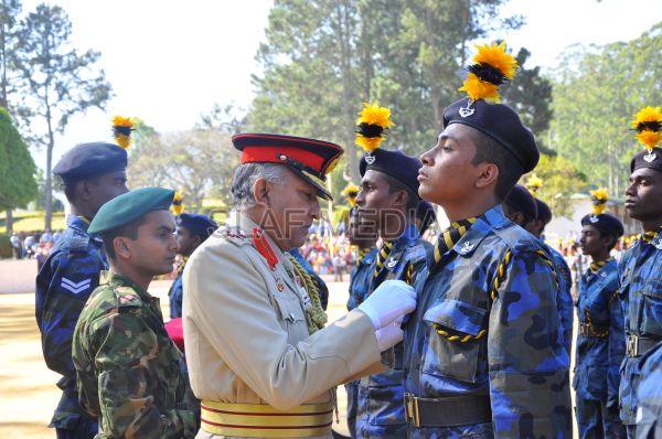 Air Wing School Cadets Assessment Camp at SLAF Diyathalawa