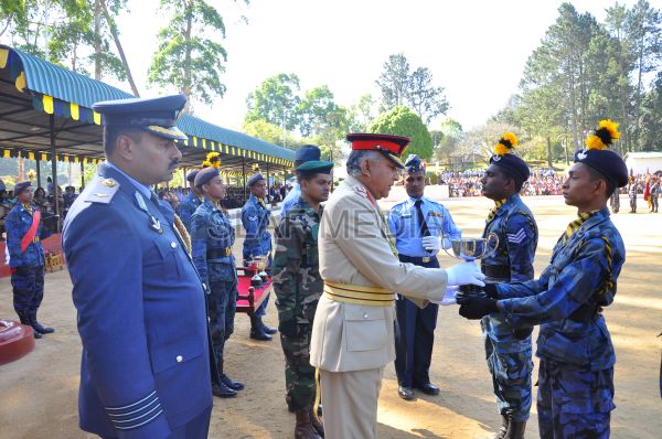 Air Wing School Cadets Assessment Camp at SLAF Diyathalawa