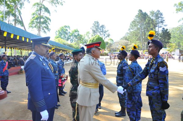 Air Wing School Cadets Assessment Camp at SLAF Diyathalawa