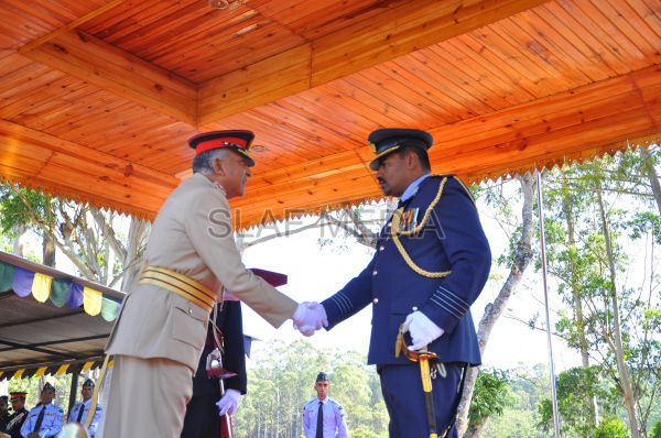 Air Wing School Cadets Assessment Camp at SLAF Diyathalawa