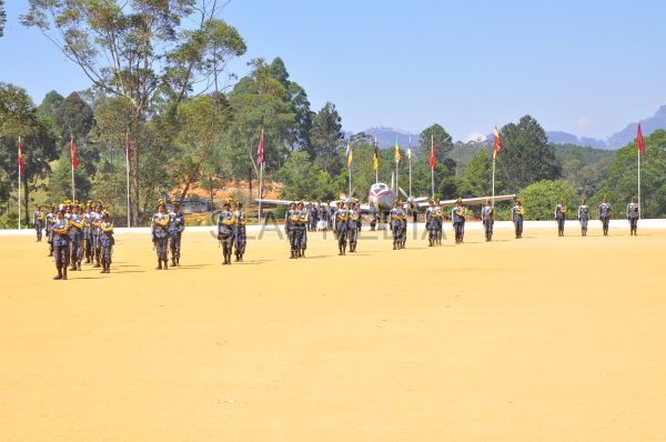 Air Wing School Cadets Assessment Camp at SLAF Diyathalawa