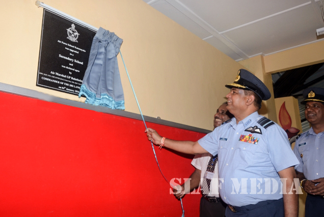 Secondary School Opens at SLAF Base Katunayake