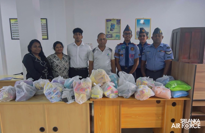 AIR SCOUT TROOP COLOMBO CONDUCTS FLOOD RELIEF INITIATIVE FOR CYCLONE DITWAH-AFFECTED FAMILIES