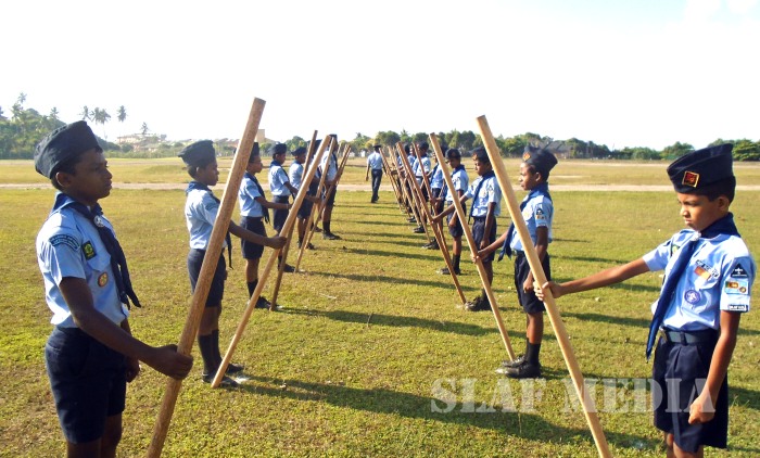 Air Scouting 'Bakmaha Ulela' at SLAF Koggala