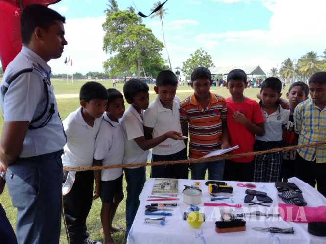 Air Scouting 'Bakmaha Ulela' at SLAF Koggala