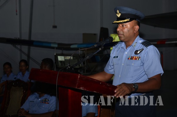 Air Scout Badge Awarding Ceremony at SLAF Base Rathmalana