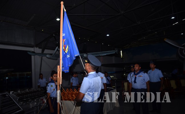 Air Scout Badge Awarding Ceremony at SLAF Base Rathmalana