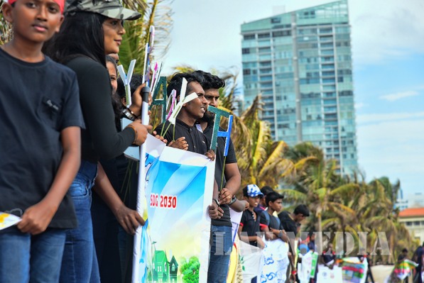 SLAF Participation For Creation Of The World’s Longest SDGs Banner