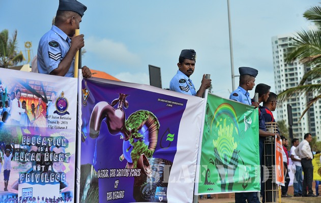 SLAF Participation For Creation Of The World’s Longest SDGs Banner