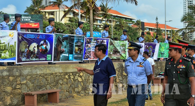 SLAF Participation For Creation Of The World’s Longest SDGs Banner
