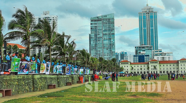 SLAF Participation For Creation Of The World’s Longest SDGs Banner