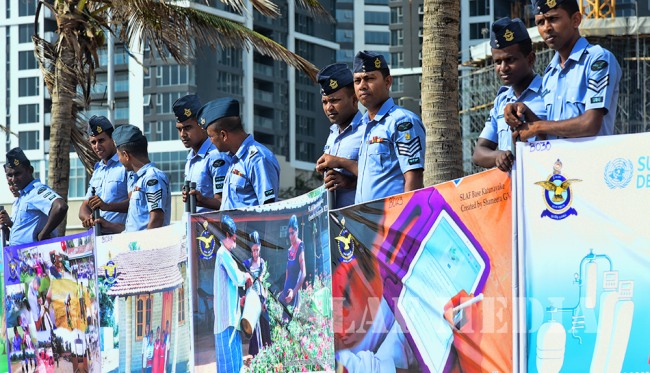 SLAF Participation For Creation Of The World’s Longest SDGs Banner