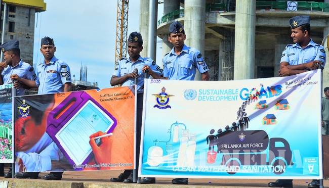 SLAF Participation For Creation Of The World’s Longest SDGs Banner