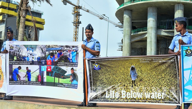 SLAF Participation For Creation Of The World’s Longest SDGs Banner