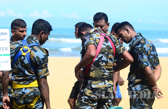 Sea Rescue Training Refresher Course at Panadura Beach