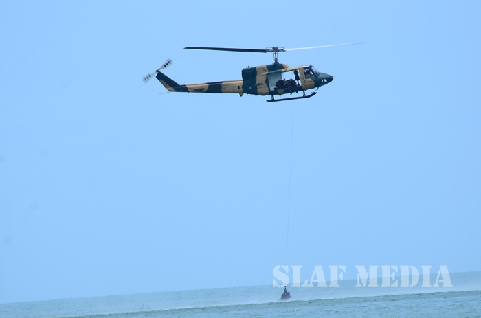 Sea Rescue Demonstration and Training at Valvettithurai