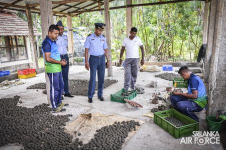 SLAF
COMPLETES 7TH AERIAL SEED BOMBING OPERATION