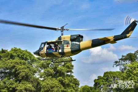 SLAF
COMPLETES 7TH AERIAL SEED BOMBING OPERATION