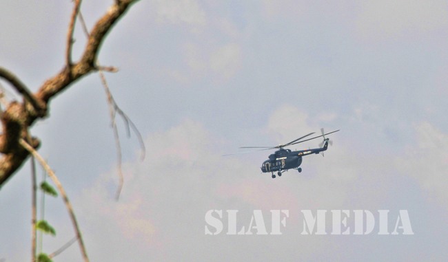 SLAF Conducts First Ever Areal Seed Bombing Operation