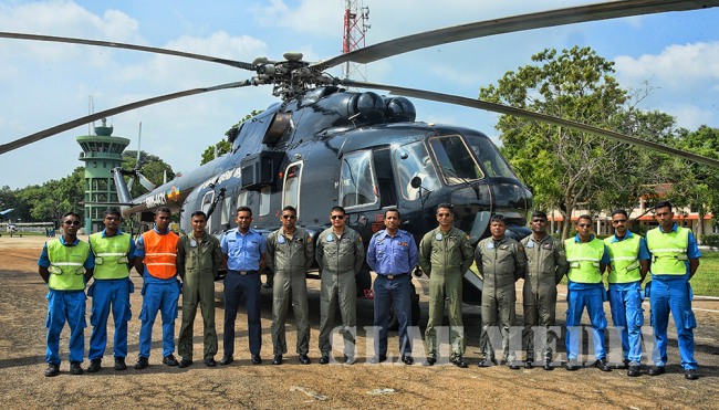 SLAF Conducts First Ever Areal Seed Bombing Operation