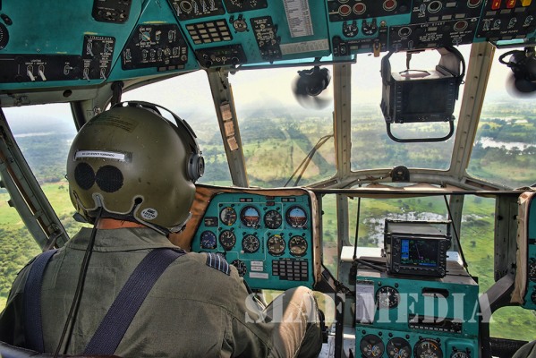 SLAF Conducts First Ever Areal Seed Bombing Operation