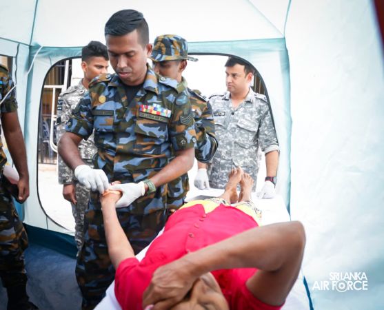 AROGYA MAITRI BHISHM CUBE PROVIDES CRITICAL MEDICAL SUPPORT IN FLOOD-AFFECTED AREAS