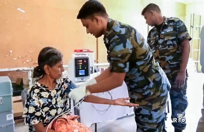 AROGYA MAITRI BHISHM CUBE PROVIDES CRITICAL MEDICAL SUPPORT IN FLOOD-AFFECTED AREAS