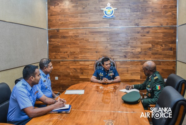 DEFENCE
ATTACHÉ OF THE EMBASSY OF THE REPUBLIC OF SENEGAL IN SRI LANKA CALLS ON
THE COMMANDER