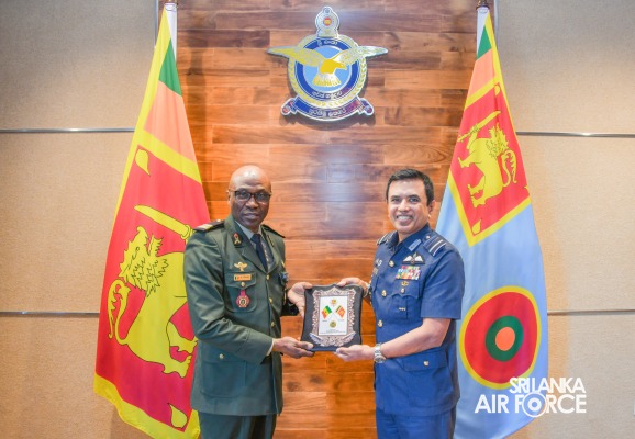DEFENCE
ATTACHÉ OF THE EMBASSY OF THE REPUBLIC OF SENEGAL IN SRI LANKA CALLS ON
THE COMMANDER