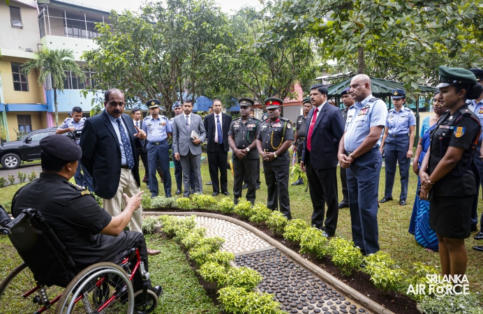 RENOVATED CHILDREN’S PARK AND SENSORY GARDEN AT SERRIC DECLARED OPEN BY DEPUTY MINISTER OF DEFENCE