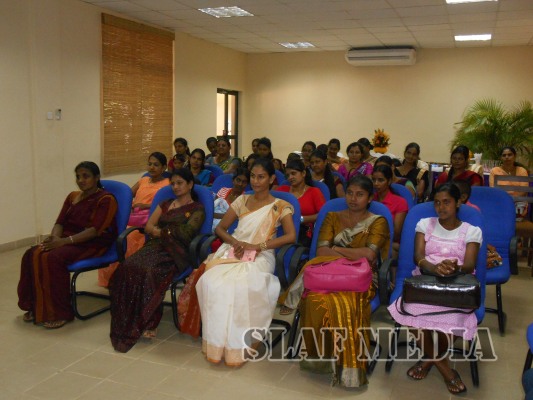 SLAF Seva Vanitha Unit Chairperson Visits SLAF Seva Vanitha Garment Factory