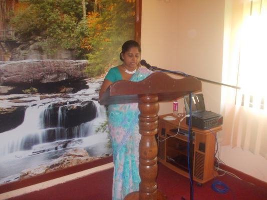 Lecture by Prof. Sarath Wijesuriya at Slaf Stn Katukurunda