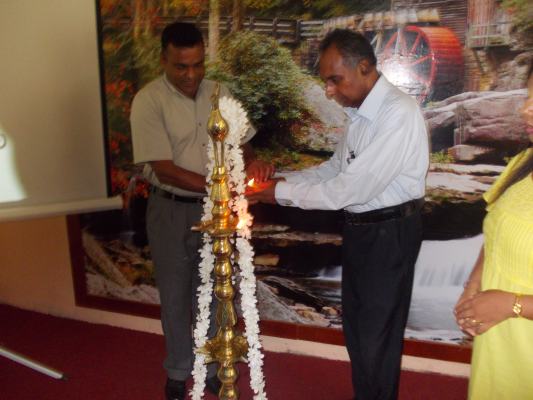 Lecture by Prof. Sarath Wijesuriya at Slaf Stn Katukurunda