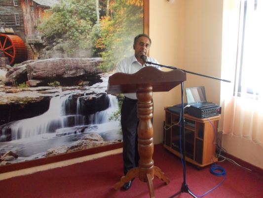 Lecture by Prof. Sarath Wijesuriya at Slaf Stn Katukurunda