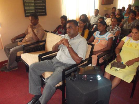 Lecture by Prof. Sarath Wijesuriya at Slaf Stn Katukurunda