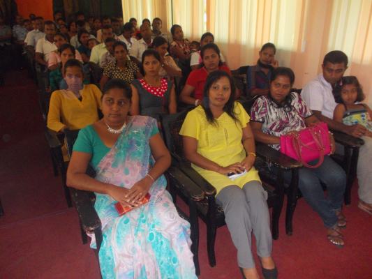 Lecture by Prof. Sarath Wijesuriya at Slaf Stn Katukurunda