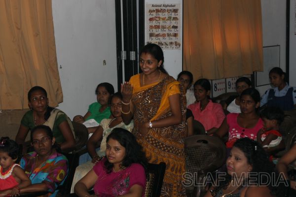 Visit
to “Siriliya Sevana” Children’ Home at Vavuniya