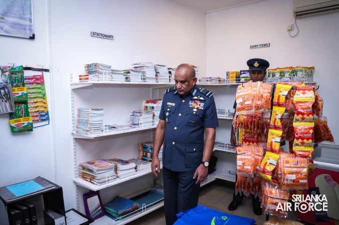 ANNUAL COMMANDER’S INSPECTION AT SLAF STATION SIGIRIYA