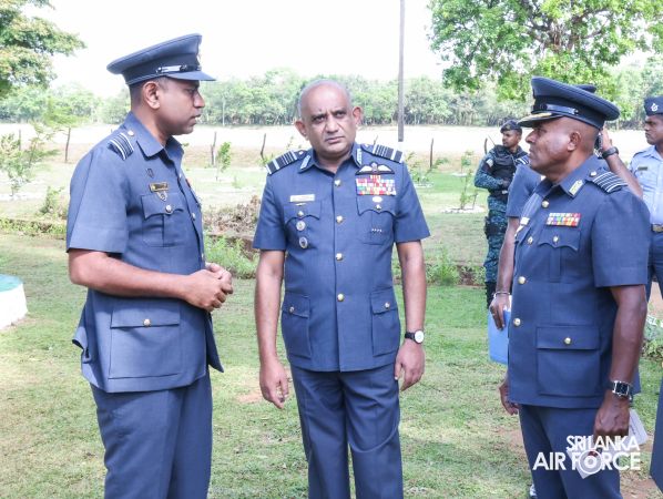 ANNUAL COMMANDER’S INSPECTION AT SLAF STATION SIGIRIYA