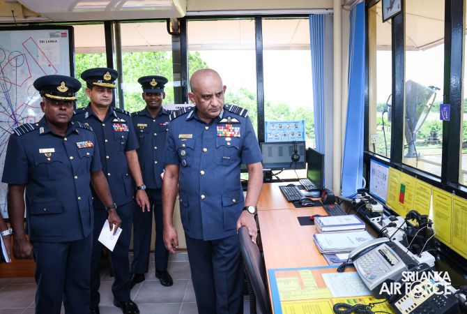 ANNUAL COMMANDER’S INSPECTION AT SLAF STATION SIGIRIYA