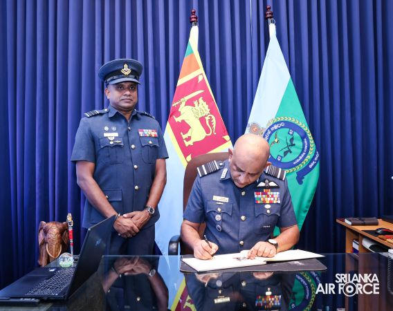ANNUAL COMMANDER’S INSPECTION AT SLAF STATION SIGIRIYA